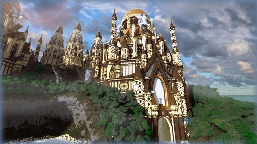 minecraft____sandstone_castle_by_matsheiberg-d6z0see